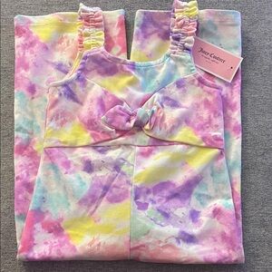 Juicy Couture Pastel Tie-Dye Jumpsuit